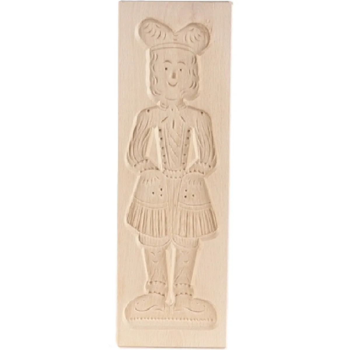 Overig Speculaasplank Groot Pop Man (Piet) 30x10cm. Best