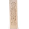Overig Speculaasplank Medium Pop Man (Piet) 20,5x5,5cm. Clearance