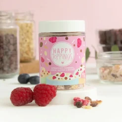 Happy Sprinkles Sprinkles Berrylicious Coco Twist Topping 40g**