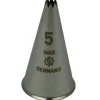 Overig Spuitmondje gekarteld 8 Tands RVS 5mm Clearance