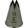 Overig Spuitmondje gekarteld 6 Tands RVS 15mm Hot