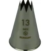 Overig Spuitmondje gekarteld 8 Tands RVS 13mm Hot