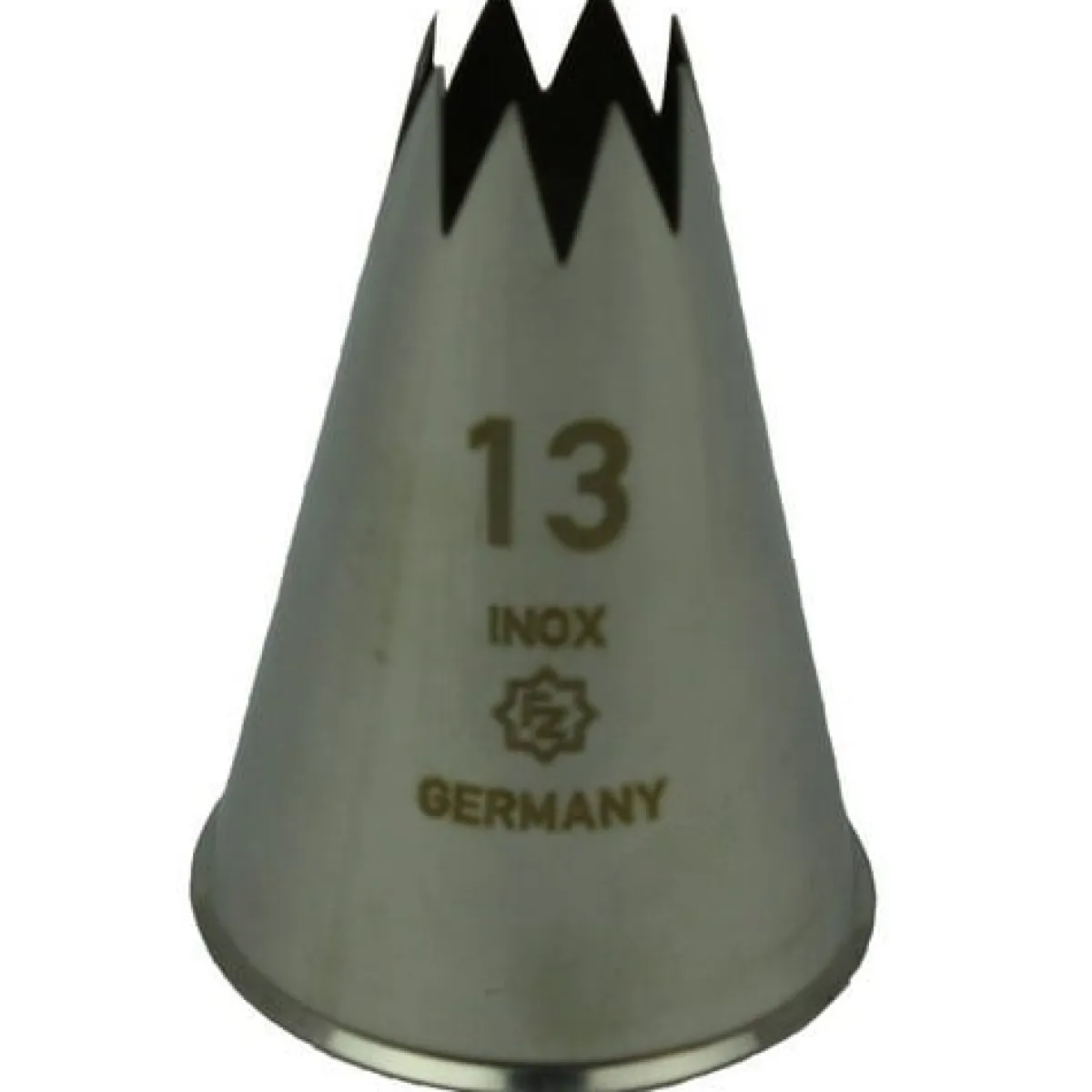 Overig Spuitmondje gekarteld 8 Tands RVS 13mm Hot