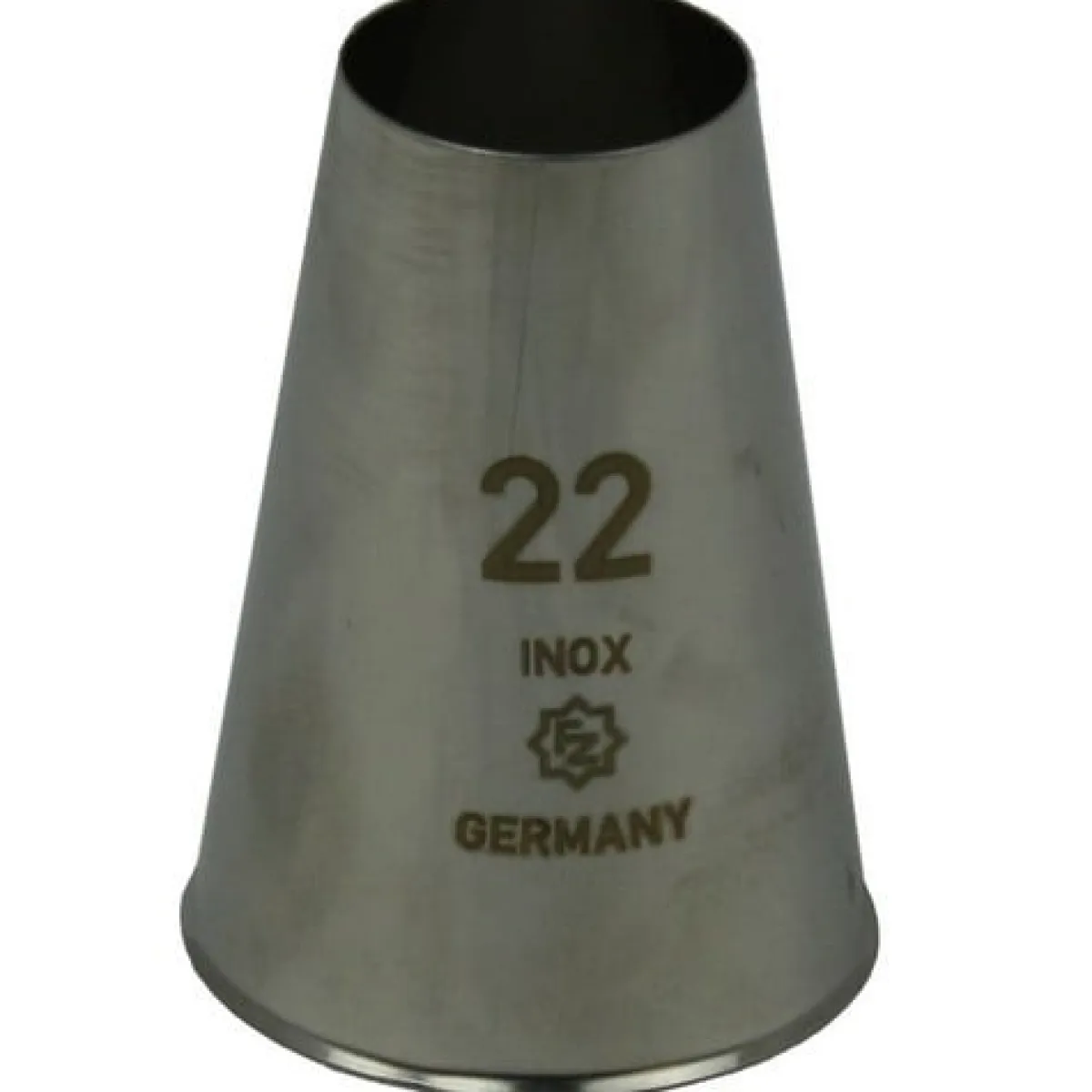 Overig Spuitmondje Glad RVS 22mm