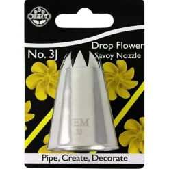 JEM Spuitmondje . round & star savoy nozzles