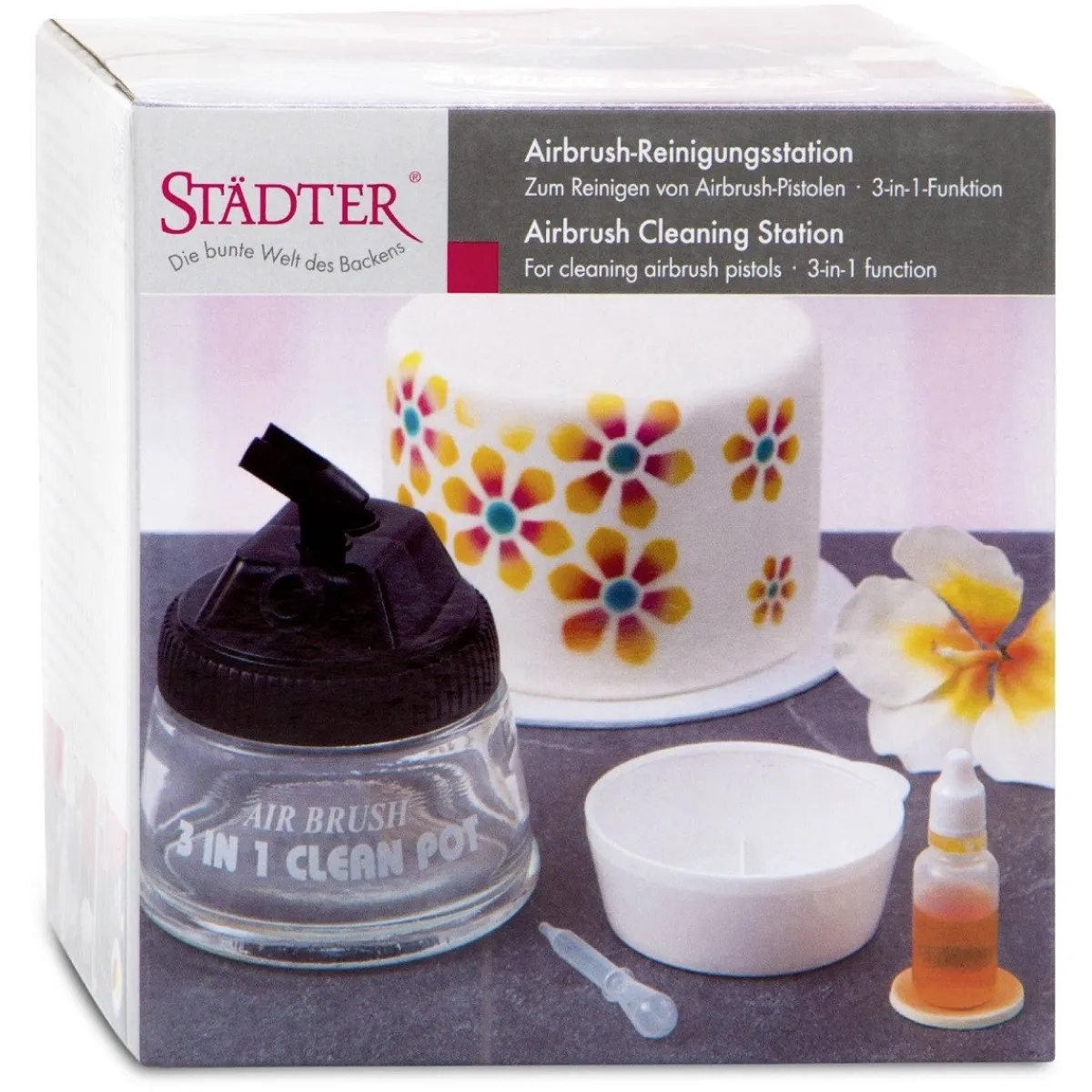 Städter Airbrush Cleaning Pot New