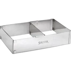Städter Bakraam Verstelbaar Rechthoek 27,5-53 x 18-33 x 6 cm