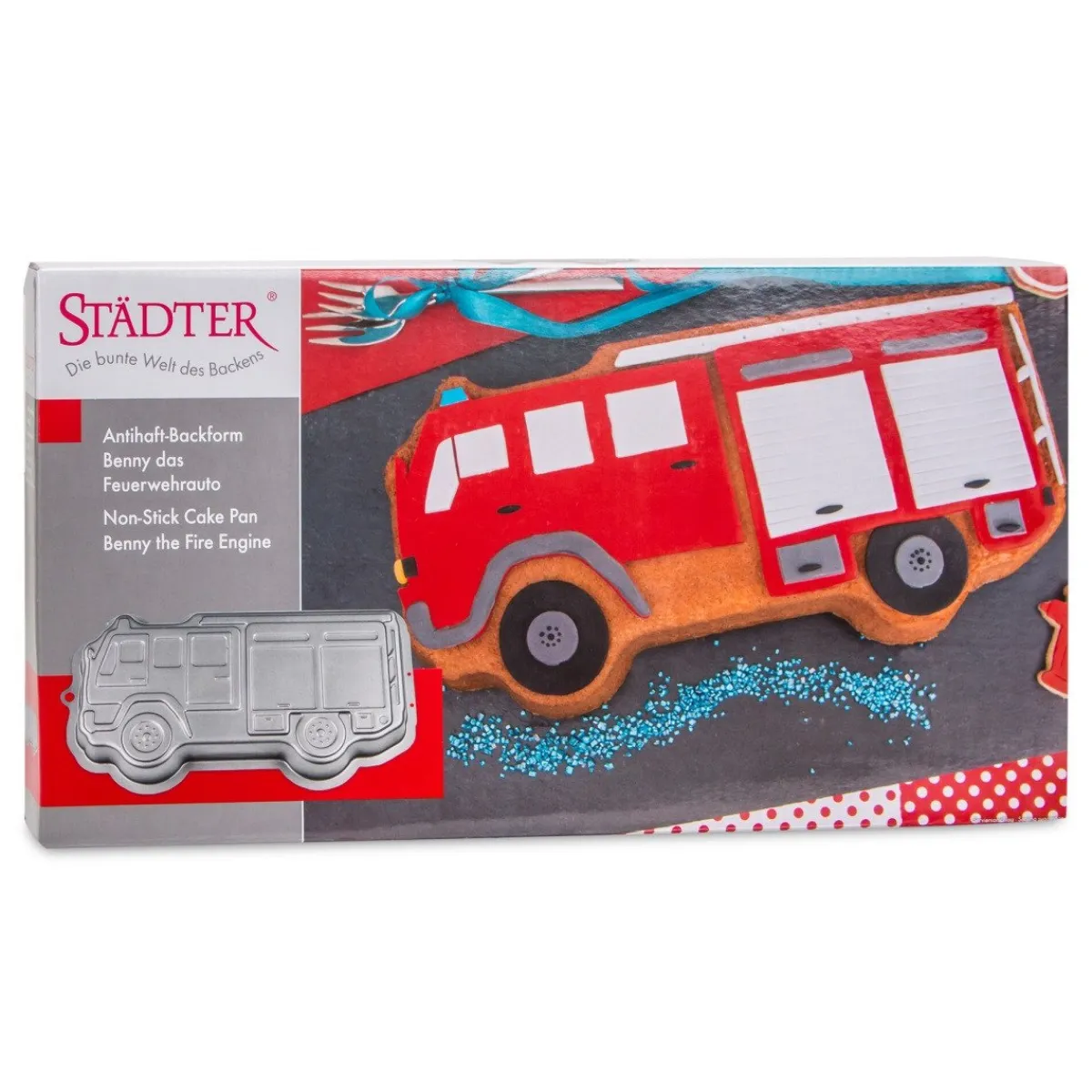 Städter Bakvorm Brandweerauto 33x17x4cm Online