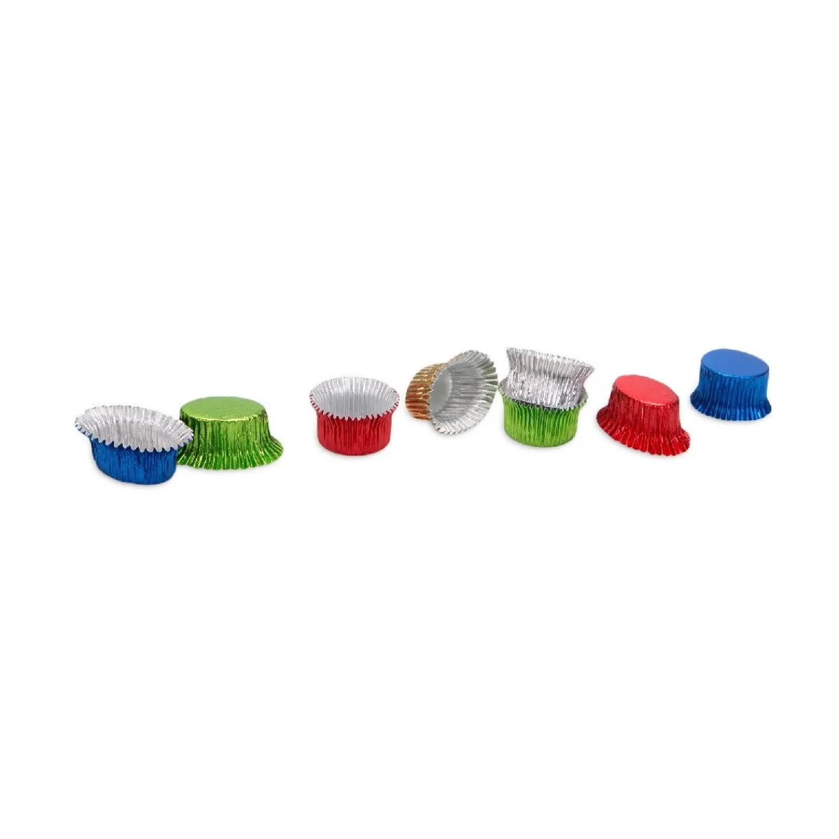 Städter Bonboncups Rond/Ovaal Assortiment Aluminium 50st. New