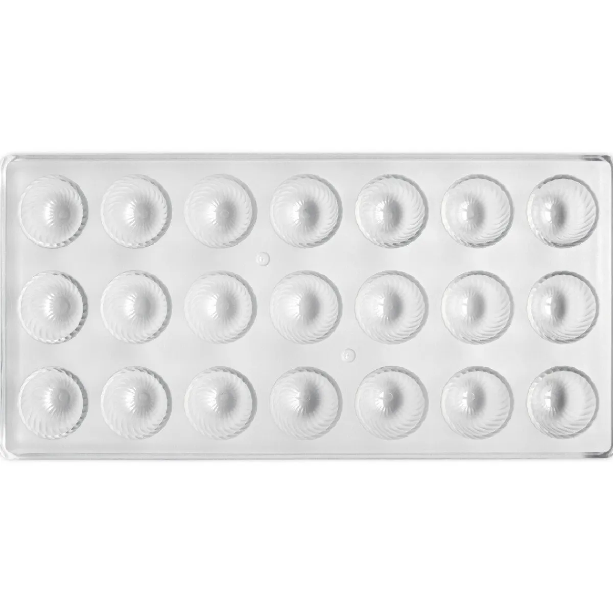 Städter Bonbonvorm Rond Geribbeld (21) Ø28mm New