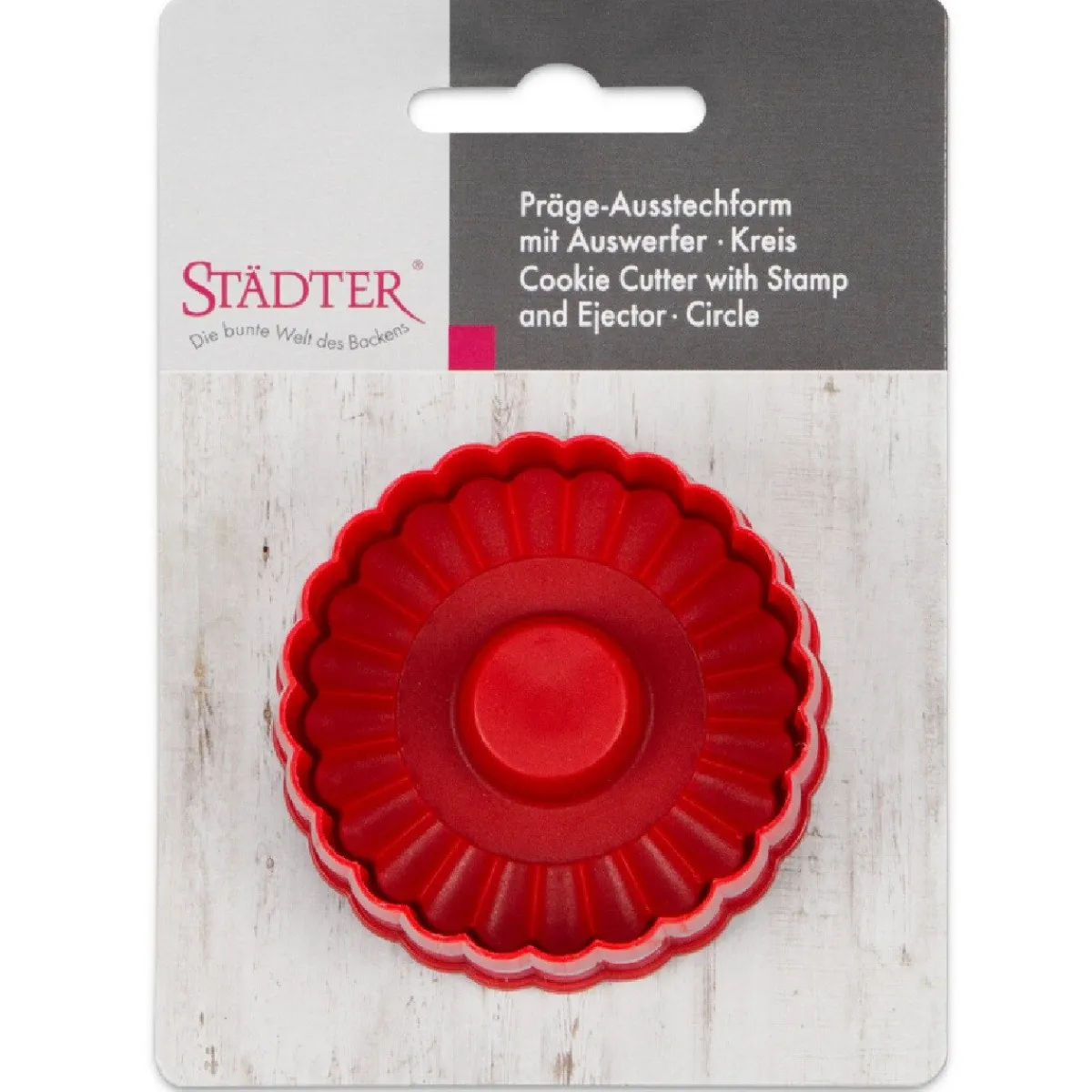 Städter Plunger Cutter Rond Gekarteld Ø6cm Outlet
