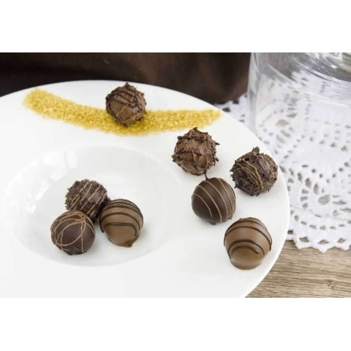 Städter Truffelkogel Pure Chocolade (63x) Ø26mm Outlet
