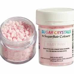 Sugarflair Suikerkristallen Baby Roze 40g Best