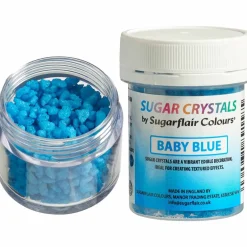 Sugarflair Suikerkristallen Baby Blauw 40g Sale