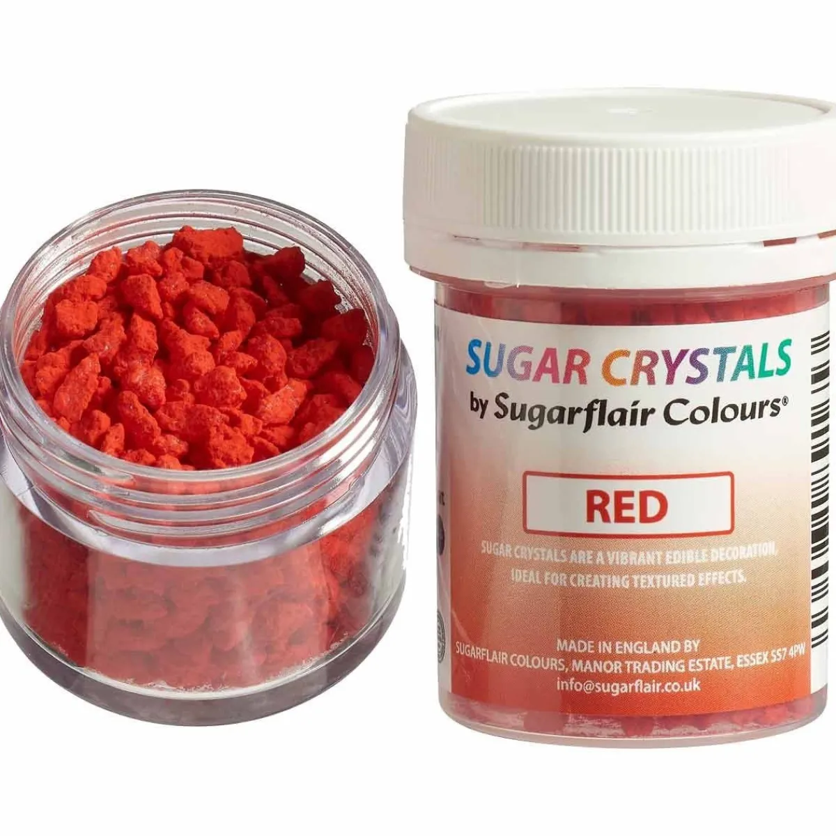 Sugarflair Suikerkristallen Rood 40g Online