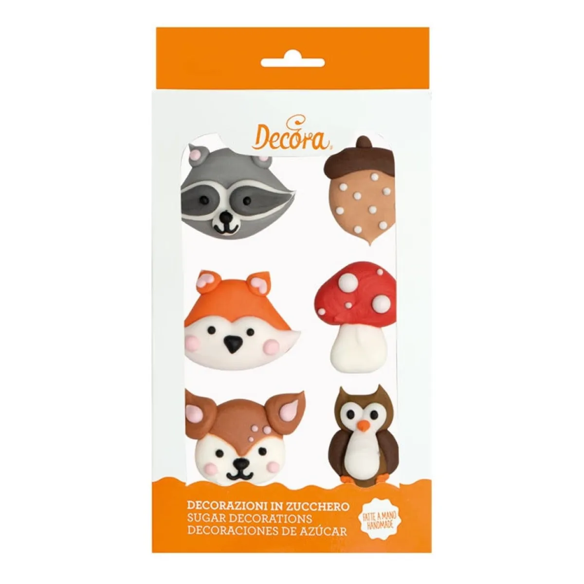 Decora Suikertie Bos Dieren 3,5-4cm 6st. Online