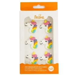 Decora Suikertie Unicorns 3cm 6st.** Sale