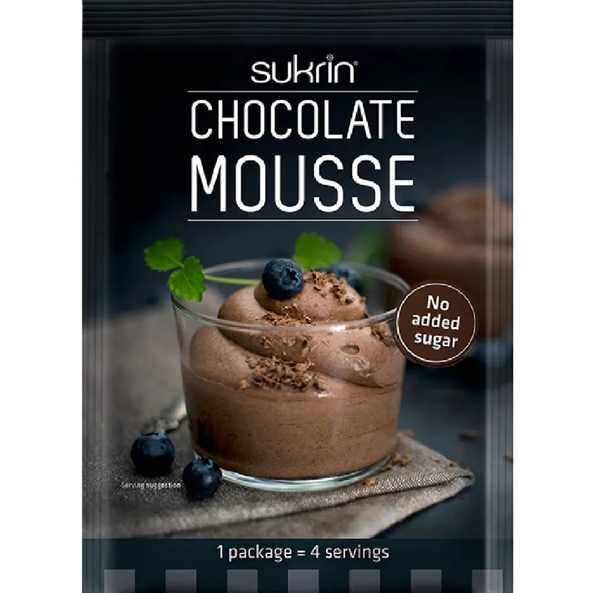 Sukrin Chocolademousse (Minder Suiker) 85g Best