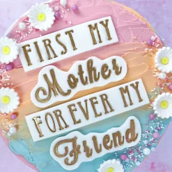 Sweet Stamp Flawless Botercreme Plaat Rond Ø20cm Set/2 Hot