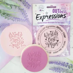 Sweet Stamp Outboss Elegant Worlds Best Mum