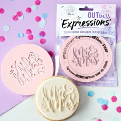 Sweet Stamp Outboss Fun Mr & Mrs Best