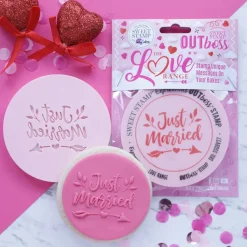 Sweet Stamp Outboss Just Married Sale