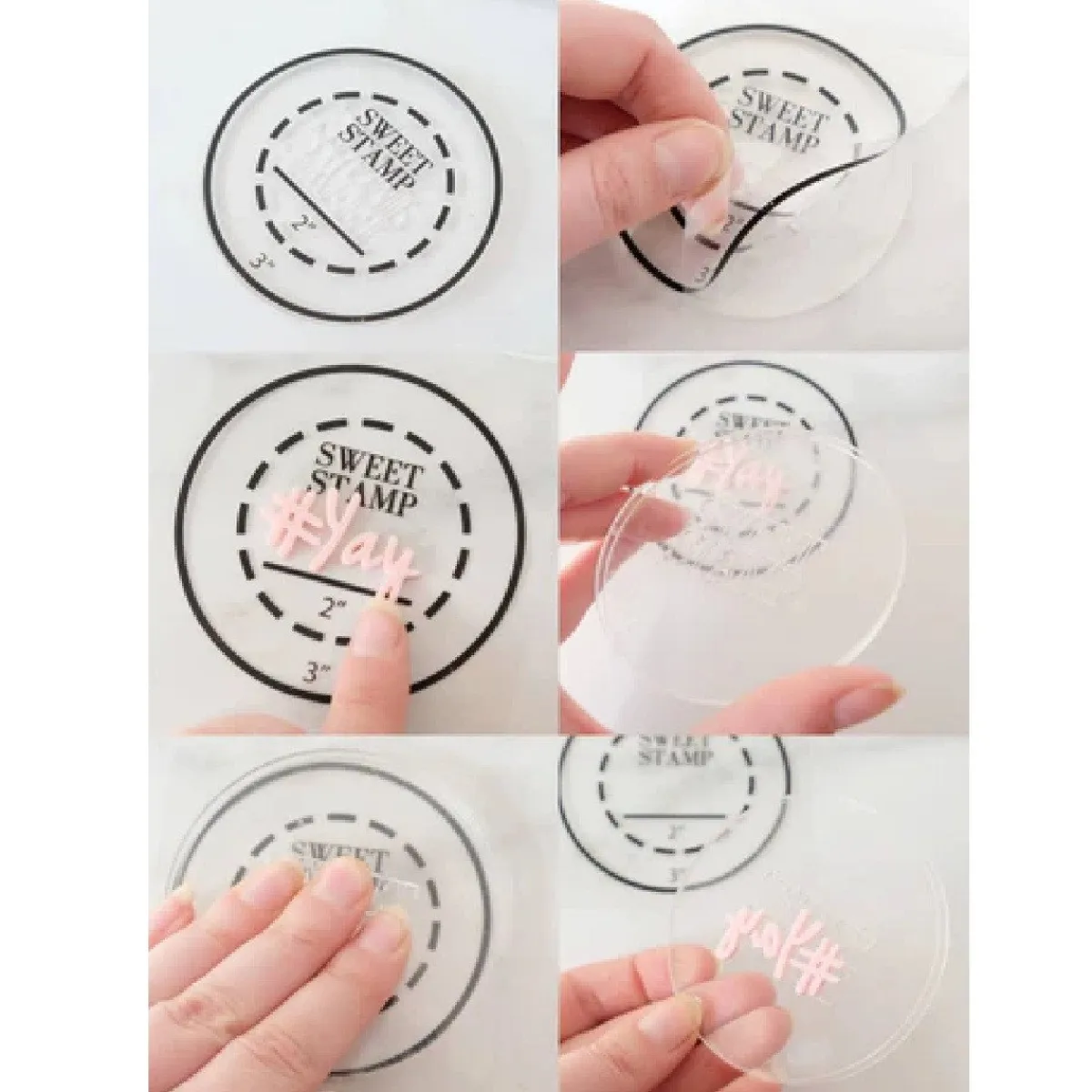 Sweet Stamp Pickup Pad Rond Clearance