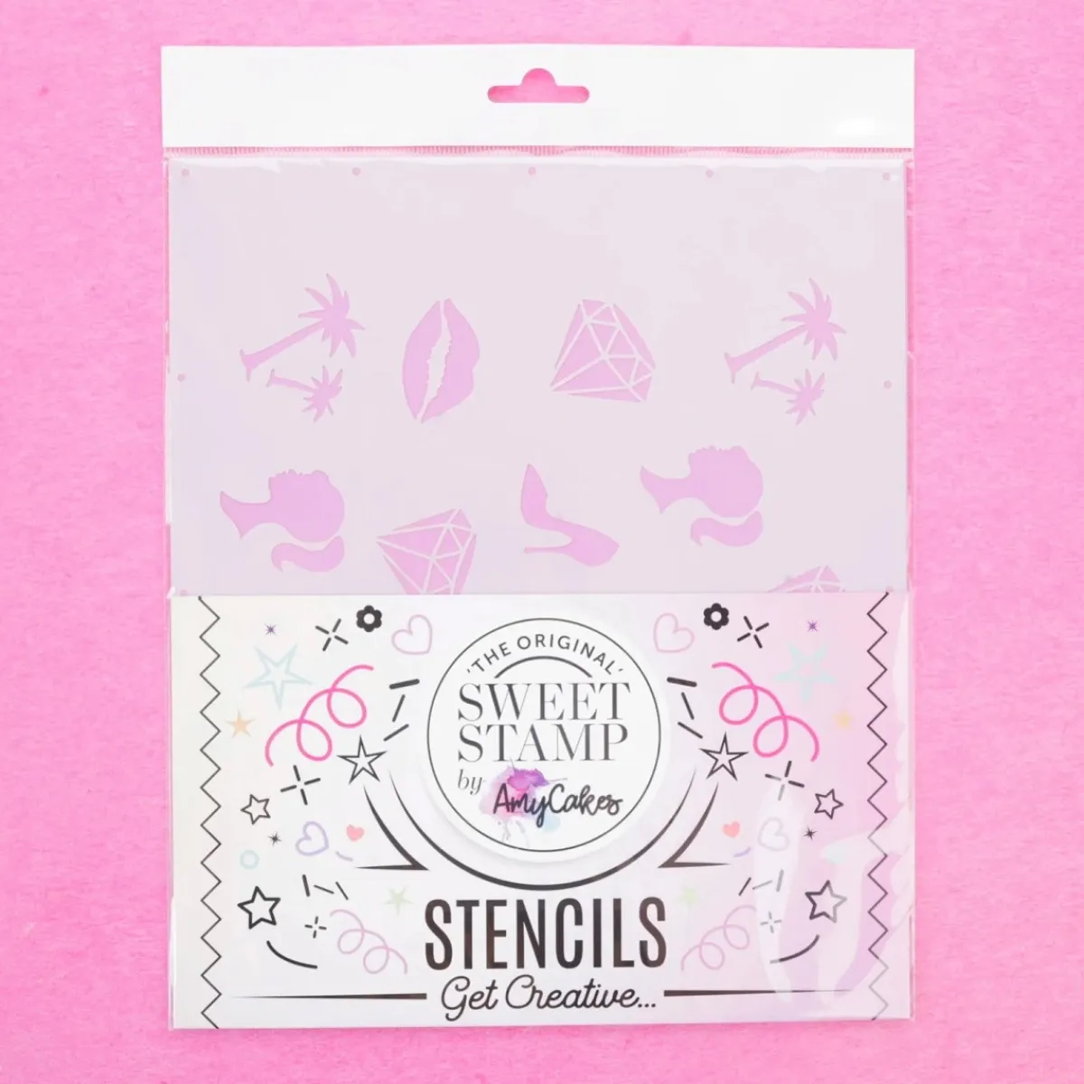 Sweet Stamp Stencil Barbie 21,5x25cm Outlet
