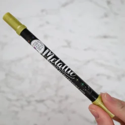 Sweet Stamp Stift Eetbare Inkt Dubbelzijdig Metallic Goud Hot