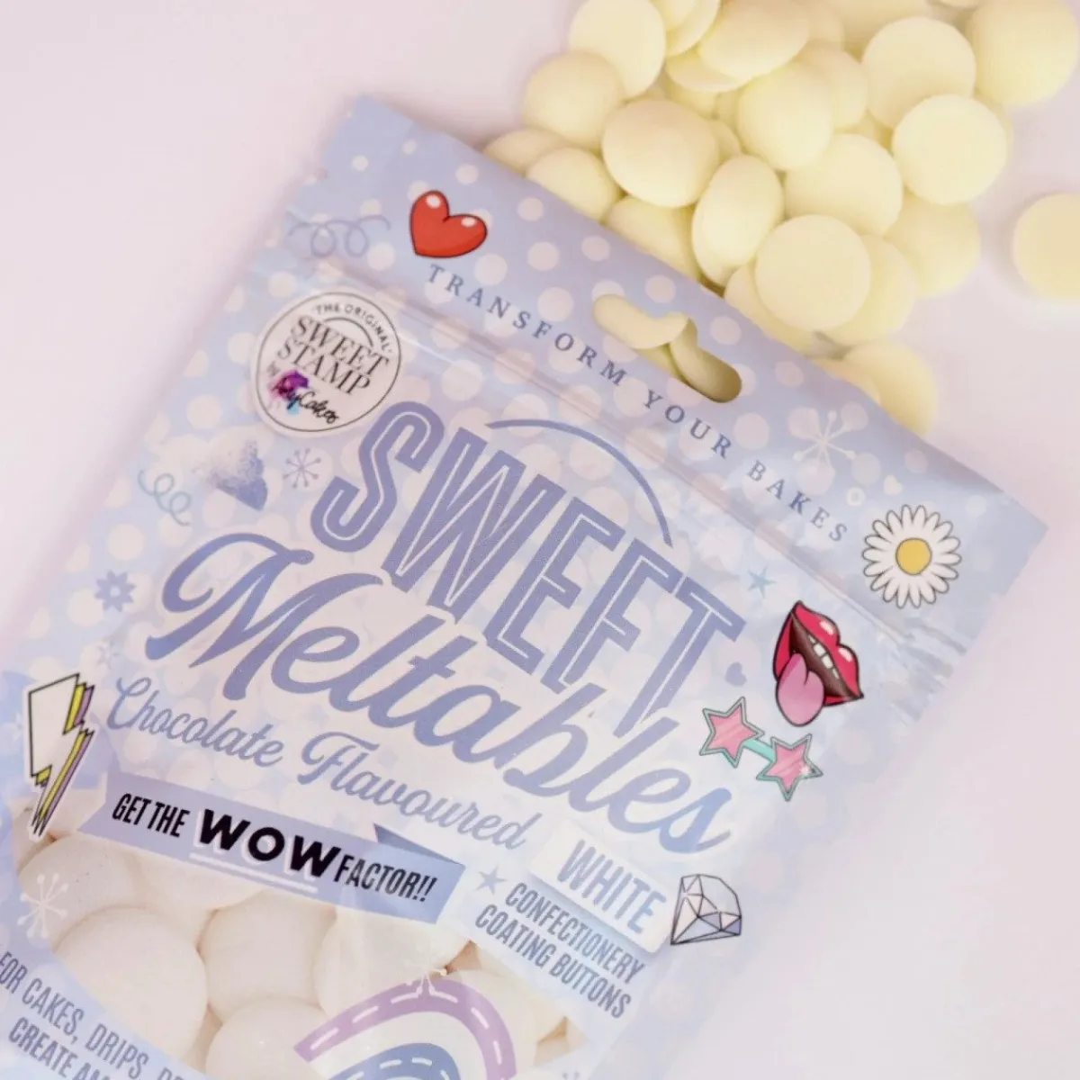 Sweet Stamp Sweet Meltables Wit 180g Outlet