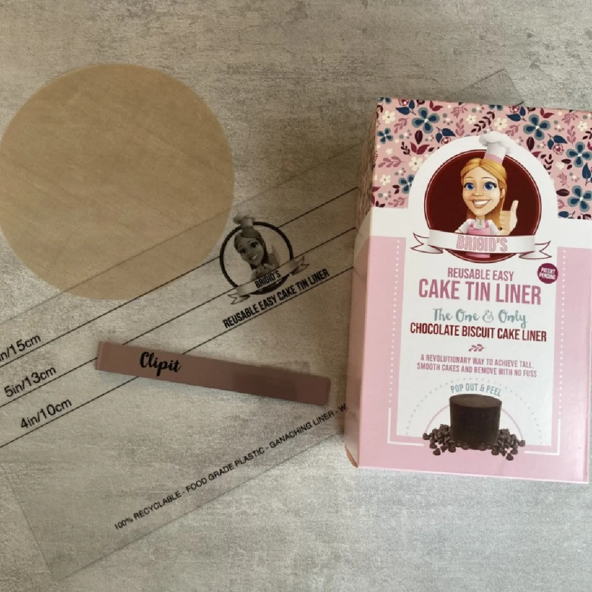 Brigids Cake Room Taart Coating Kit 23cm