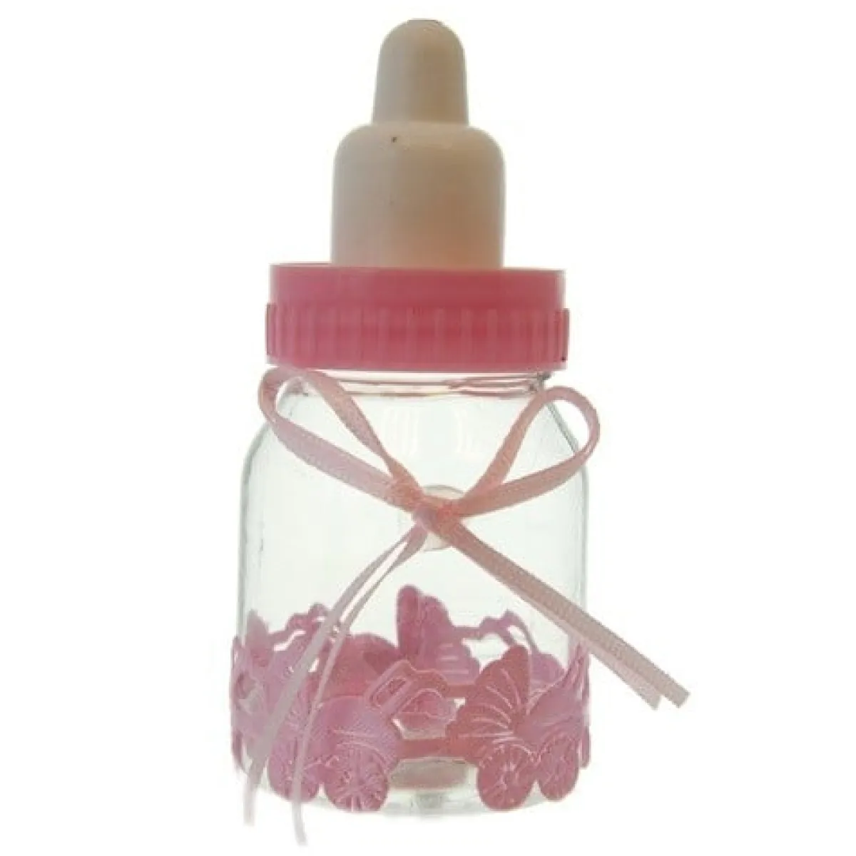 Overig Taartdecoratie Baby Zuigfles Roze 9cm Hot