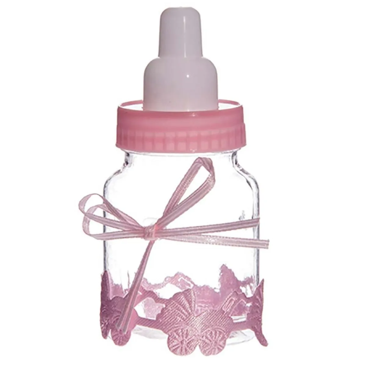 Overig Taartdecoratie Baby Zuigfles Roze 9cm Hot