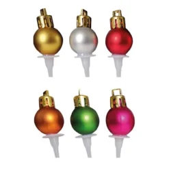 Overig Taartdecoratie Kerstbal Prikkers 50 stuks Sale