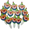 Overig Taartdecoratie Prikkers Clown 12st. New