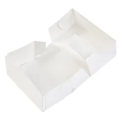 BrandNewCake Taartdoos met venster 12x7x5cm. Wit 50st Online