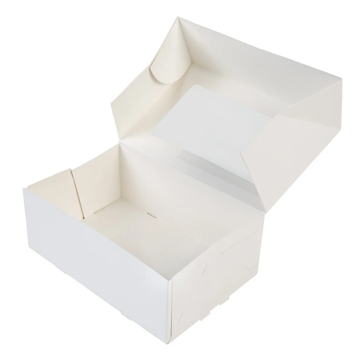 BrandNewCake Taartdoos met venster 24x16x9cm. Wit 50st New