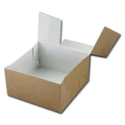 BrandNewCake Taartdoos 15x15x8cm. Kraft 3st Outlet