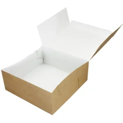 BrandNewCake Taartdoos 25x25x10cm. Kraft 3st Clearance