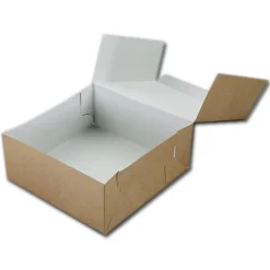 BrandNewCake Taartdoos 19x19x8cm. Kraft 3st Hot