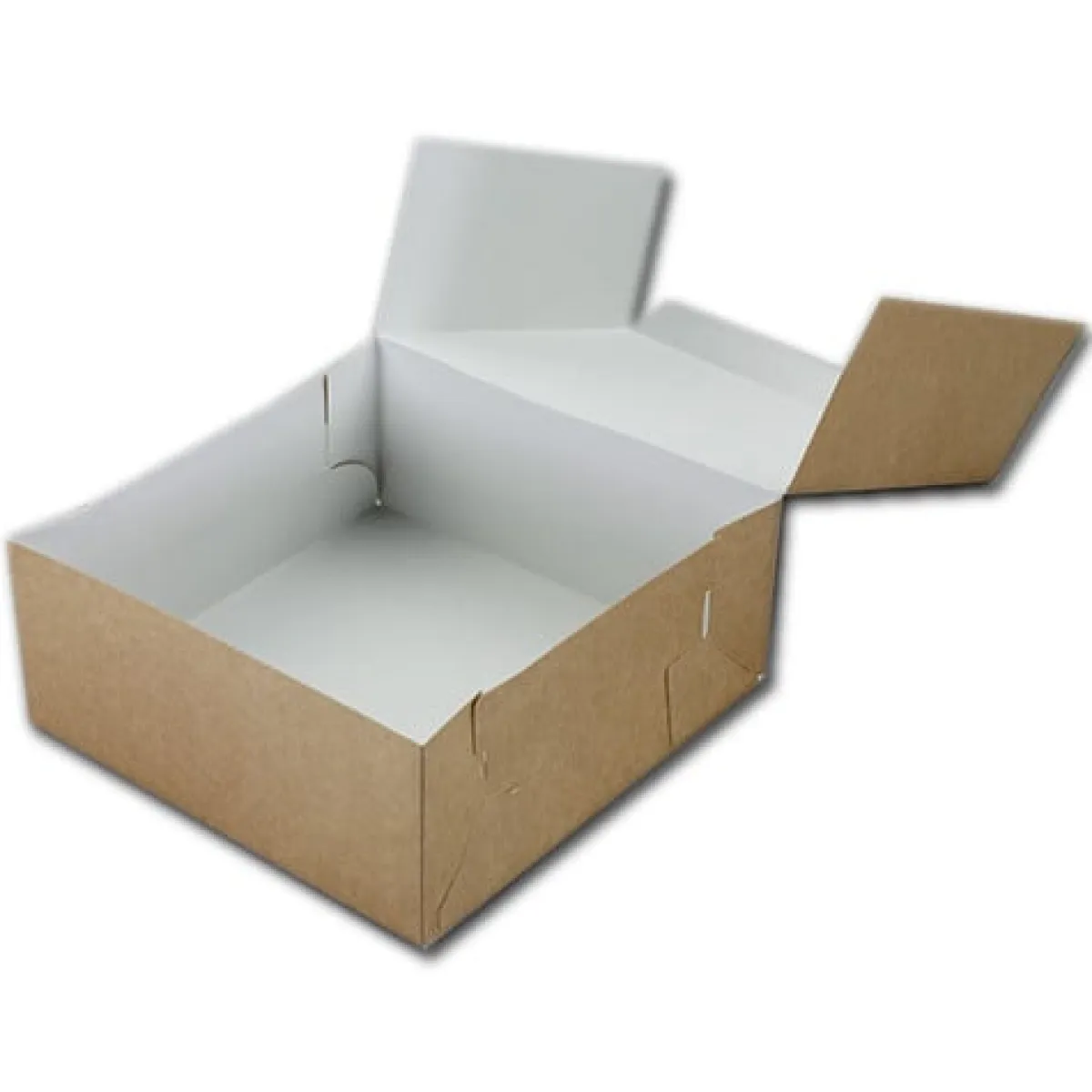 BrandNewCake Taartdoos 19x19x8cm. Kraft 3st Hot