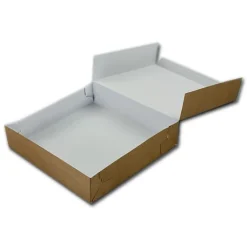 BrandNewCake Taartdoos 21x21x5cm. Kraft 3st New