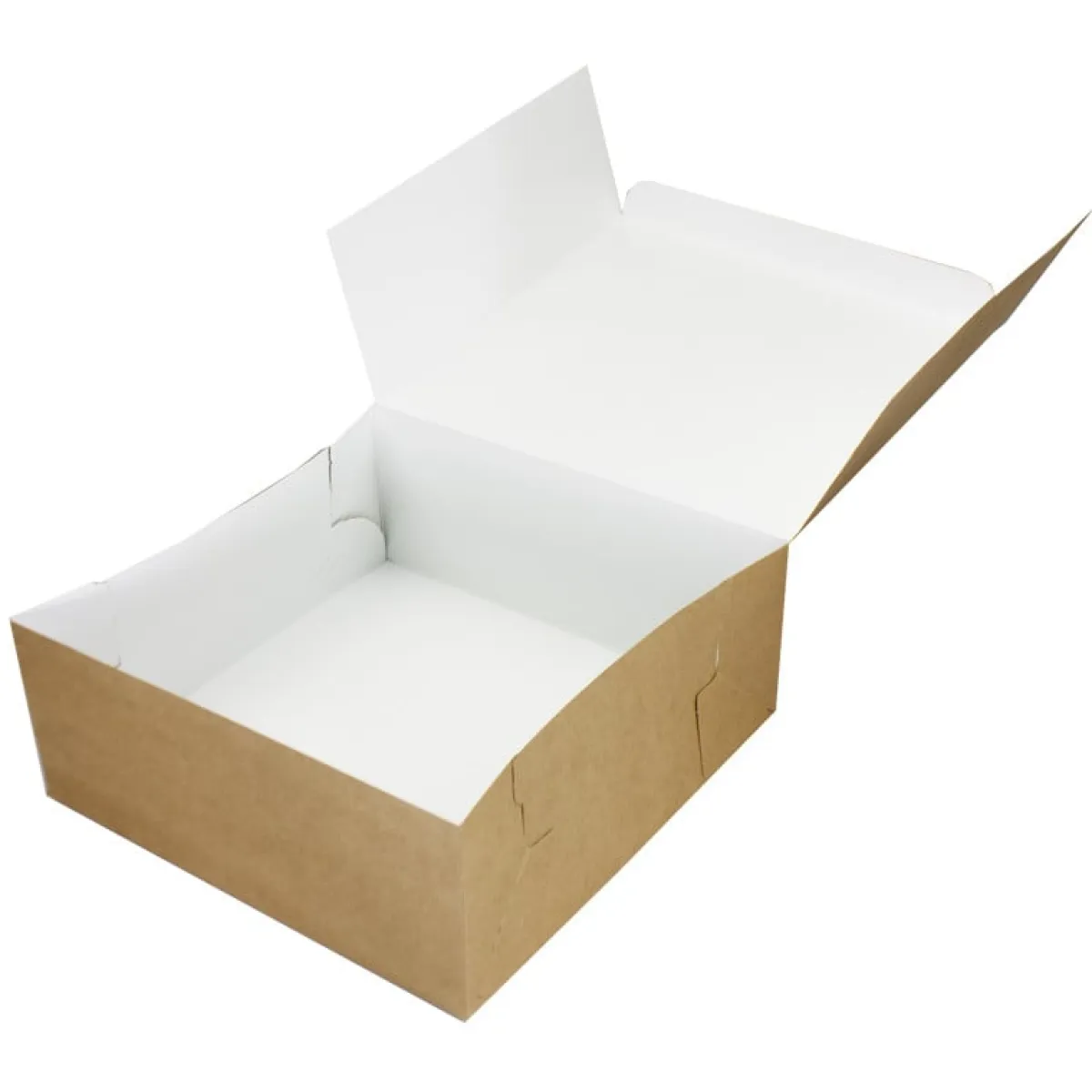 BrandNewCake Taartdoos 25x25x10cm. Kraft 50st New