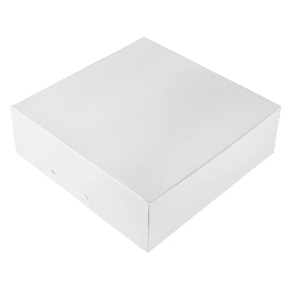 BrandNewCake Taartdoos 25x25x8cm. Wit 3st Clearance