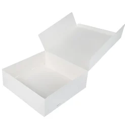 BrandNewCake Taartdoos 25x25x8cm. Wit 3st Clearance