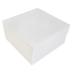 BrandNewCake Taartdoos 30x30x15cm. Wit 50st