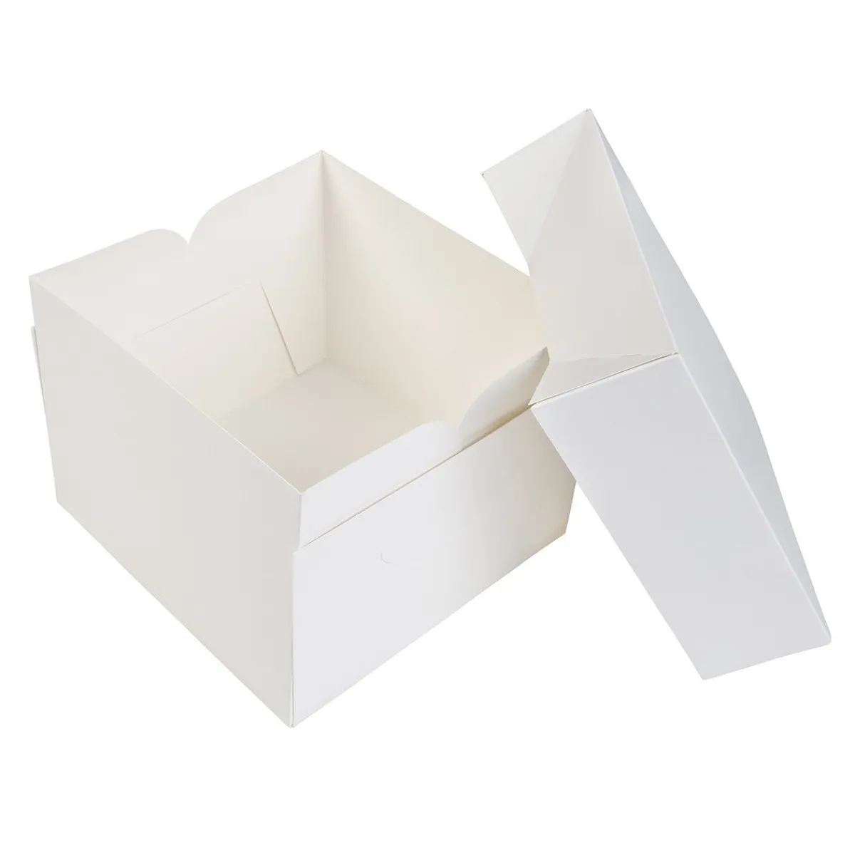 BrandNewCake Taartdoos 20x20x15cm. Wit 50st Online