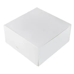 BrandNewCake Taartdoos 21x21x10cm. Wit 3st Discount