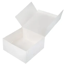 BrandNewCake Taartdoos 21x21x10cm. Wit 3st Discount