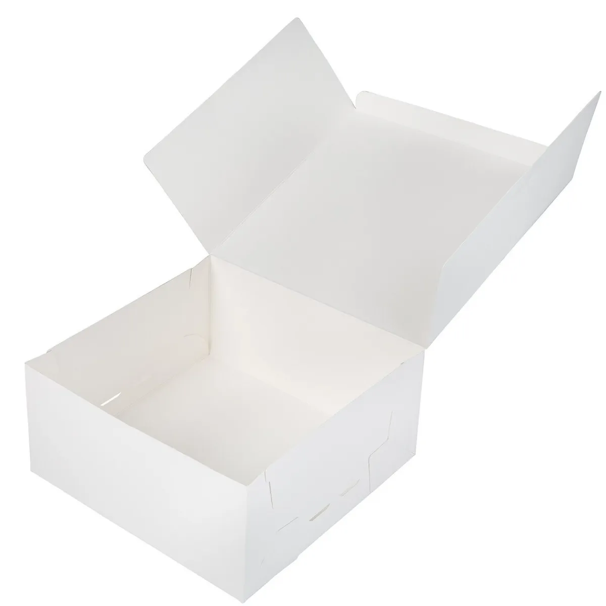 BrandNewCake Taartdoos 21x21x10cm. Wit 3st Discount